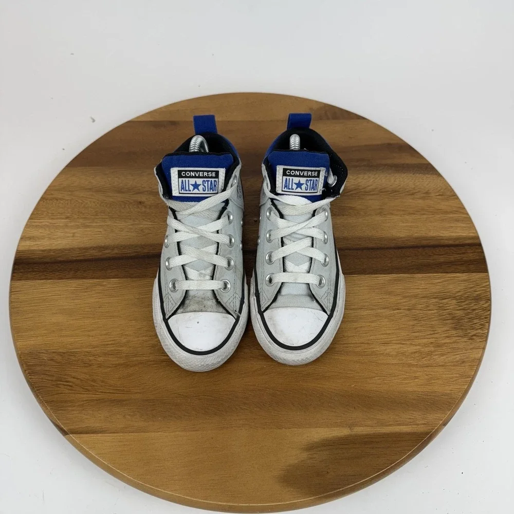 Little Kids Converse Chuck Taylor All Star Axel Gray High Top Sneakers Size 13 C